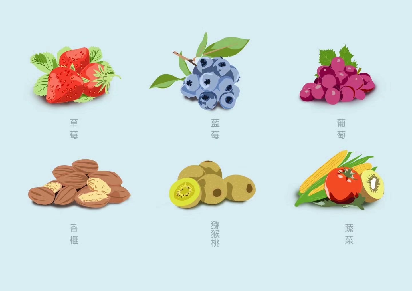 水果插畫的藝術魅力